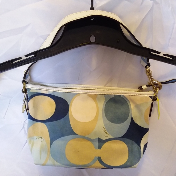 Vintage Signature Coach Small Monogram Baggett L0771-11733 - Picture 5 of 7